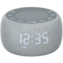  Gentle Wake Alarm White Noise Machine Digital Round Tabletop Modern with Alarm