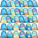 Shappy 36 Pieces Summer Pool Party Drawstring Bags Swimming Pool Party Favor Decoration Summer Goody Candy Treat Gift Backpack for Hawaiian Shower