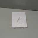 500Pcs White Round Glass Beads 8mm for Necklaces, Clear Glass Crystal Beads for Bracelet Making Kits Earring Bracelets and DIY Crafts(White)