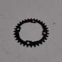 PROWHEEL 32T/34T/36T/38T/40T/42T/44T/46T/48T Chainring 104BCD Round Narrow Wide Single Bike Chainring for 9/10/11/12-Speed,MTB,e-Bike,Electric Bicycle,Road Bike,City Bike,Folding Bike,BMX