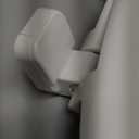 Mayfair Caswell Modern Slow Close Toilet Seat, Durable Plastic, Elongated, White