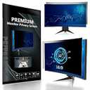 32 Inch Curved Computer Privacy Screen Filter for 16:9 Widescreen Computer Monitor Computer Screen Protector Computer Screen Privacy Shield Anti Glare and Blue Light