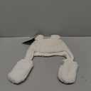 Tadpoles Super Soft Plush Sherpa Hat & Mittens Set, Ivory