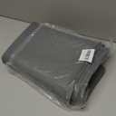 Pee Pad Holder for Dogs,Silicone Dog Puppy Pad Holder, 24 x 24 No Spill Raised Lip High Edge,Portable, Leak-Proof Mat Holder for Dog Training Pads,Square Potty Trays for Home Floor Protection (Dark Grey)