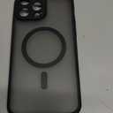 Slim Protective Case Compatible with iPhone 16 Pro Max and MagSafe (Black)