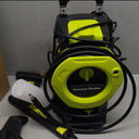 Electric Pressure Washer 4800PSI-Max 2.9GPM Power Washer with 25 Feet Hose,16.4 Feet Power Cord, Car Wash Machine Yellow Ideal Cleaning for Garden