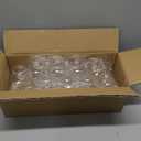 16 PCS Elegant Plastic Champagne Flutes, 8 oz Clear Disposable Yet Reusable Champagne Glasses for Wedding, Birthday, Party Toasting (16 Count)