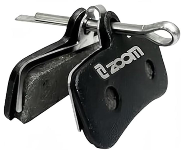 Zoom 3-Piston Brake Pads for HB-876/HB-876E, Semi-Metallic | Fits Shimano D02S/D03S & Tektro/TRP 3-piston brakes. For E-bikes & bicycles.