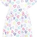 Hudson Baby Girl's Cotton Dresses (White)