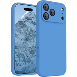 FireNova Magnetic for iPhone 17 Pro Case, Compatible with MagSafe, [Integrated Silicone Camera Control Button] [Camera Protection] Anti-Scratch Microfiber Lining Phone Case, 6.3", Blue