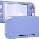 eXtremeRate Light Violet DIY Replacement Shell for Nintendo Switch Lite, NSL Handheld Controller Housing with Screen Protector, Custom Case Cover for Nintendo Switch Lite [Console NOT Included]