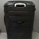 Samsonite Freeform 24-Inch Medium Luggage with Dual 360 Spinner Wheels - Checked Suitcase - TSA Lock, Airline-Approved - Durable Polypropylene Expandable Hardshell for Lightweight Travel - Black