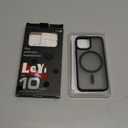 LeYi for iPhone-12 Mini Case/iPhone-13 Mini Phone Cases:[ Screen Protector X2+ Camera Cover X2] Compatible with Magsafe i iphone13 13mini Slim Protective Funda para iphone12 12mini, Black