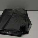 100 pcs 15x18 Inches Black Poly Mailers Shipping Envelopes, Strong Adhesive Sealing and Waterproof Postal Mailing Bags for Clothing, Books, and Accessories (100, 15"x18")