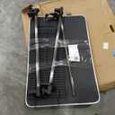 Lyromix 36''Large Dog Grooming Table, Adjustable Cat Drying Desktop with Arms, Nooses, Mesh Tray, Foldable Pet Station at Home, Maximum Capacity Up to 330Lb, 36inch, Black