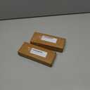 2 x Blue Light Blocking Glasses Men Computer Game Phone Eyeglasses Acetate Frame Metal Core Wire Spring Hinge (Black)