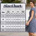 Dresses for Women Casual Summer Tshirt Dresses Short Sleeve Pleated Fashion Beach Vacation Sundresses (M)