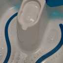 Homedics Bubble Mate Foot Spa, Toe Touch Controlled Foot Bath with Invigorating Bubbles and Splash Proof, Raised Massage Nodes and Removable Pumice Stone