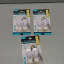 Oval Adhesive Hooks 3 Pack