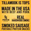 Tillamook Country Smoker Real Hardwood Smoked Sausages, Original Beef, 15.2 Ounce Tall Jar, 20 Count (EXP 06/27/26)