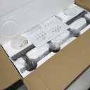 1 Light Modern Bathroom Light Fixtures Over Mirror, Bronze Finish Vanity Lights for Bathroom Wall Sconces with Milky White Glass Shades, E26 Socket (Bulbs Not Included)