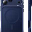ORNARTO Magnetic for iPhone 17 Pro Max Case, 7X Military-Grade Drop Protection, Compatible with MagSafe, Slim Shockproof Translucent Matte Phone Case for iPhone 17 Pro Max 6.9", Dark Blue