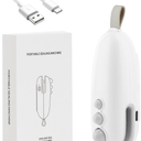 2 Pack Mini Bag Sealer, 2 in 1 Heat Sealer with Cutter, Snack Bag Sealer Portable Resealer Machine for Plastic Bags Food Storage