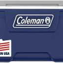 Coleman Classic Series Insulated Portable Cooler, Leak-Resistant Outdoor Hard Cooler Keeps Ice up to 5 Days, 70 Quart (Twilight)