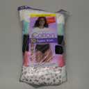 Hanes Women's Underwear Pack, 10-Pack, Full-Coverage Cotton Blend Panties, Moisture-Wicking Underwear for Women (9, Solid/Print Mix)