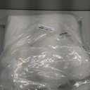 iMucci 48inch 2025 Update Wool Fur White Tree Skirt Small Christmas Tree Skirt Snowy White Plush Velvet Christmas Tree Skirt Holiday Party Decoration