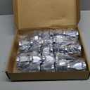 33mm x 4 3/4" Chromed Spike Lug Nuts Covers Push On, Truck Chrome ABS Plastic Pointed Spiked Push-on Lug Nut Cover for Semi Trucks, Pack of 20