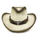 Cowboy Hat Classic Roll Up Brim Western Hats Men Shade Beach Cowboy Straw Hat for Men Women Summer Sunscreen Sun Hat Cowgirl Hat