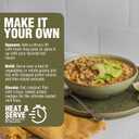 PLANTSTRONG Chili & Stew USDA Organic, Non-GMO, Plant-Based, Vegan, Gluten-Free, Oil-Free, Lightly Salted, Ready to Heat & Serve (16.9 oz, Creamy White Bean Chili) (EXP 10/10/27)