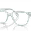 Swarovski Women's Sk2007 Square Prescription Eyewear Frames (Opal Light Blue/Demo Lens)