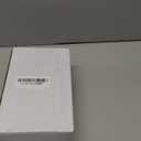 LYEOBOH 6 Pieces Asian Soup Spoons, Japanese Kitchen Soup Spoon Set, Dinner Tablespoons with Long Handle for Cereal, Ramen, Ice Cream, Dishwasher & Microwave Safe, Rustic Decor, White and Brown