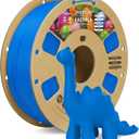 OVERTURE Easy PLA 1.75mm 3D Printer Filament, 1kg PLA Cardboard Spool (2.2lbs), Dimensional Accuracy +/- 0.02mm, Fit Most FDM Printer (Easy Digital Blue)