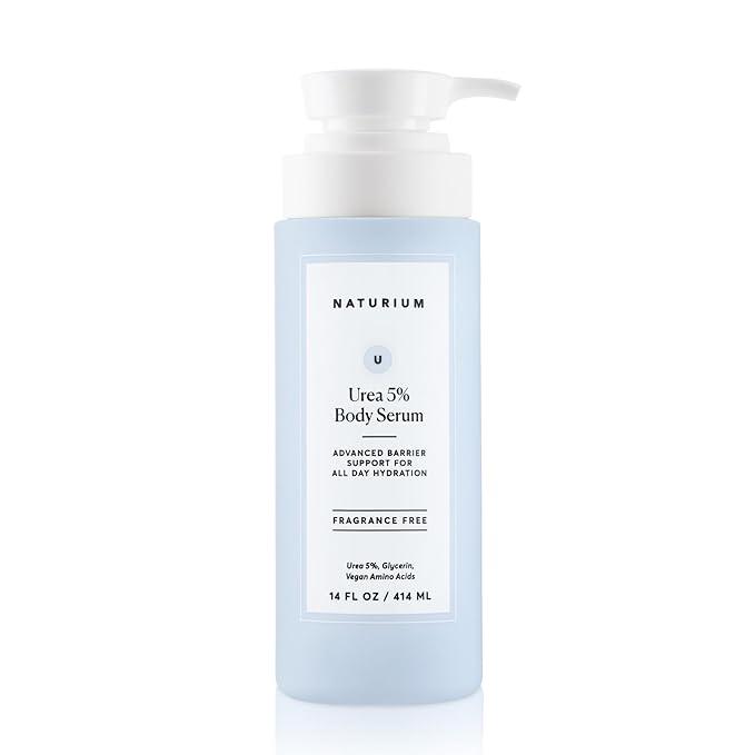 Naturium Urea 5% Body Serum, Lightweight, Hydrating Serum with Nourishing & Soothing Benefits for Barrier Support, Vegan & CrueltyFree, 14 oz
