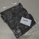 Women's Neon Scrunch Crew Socks 80s 90s Retro 3-Pack Cotton Stacked Boot Calf Cozy Ribbed Slouchy Socks Size 5-10 (Black)