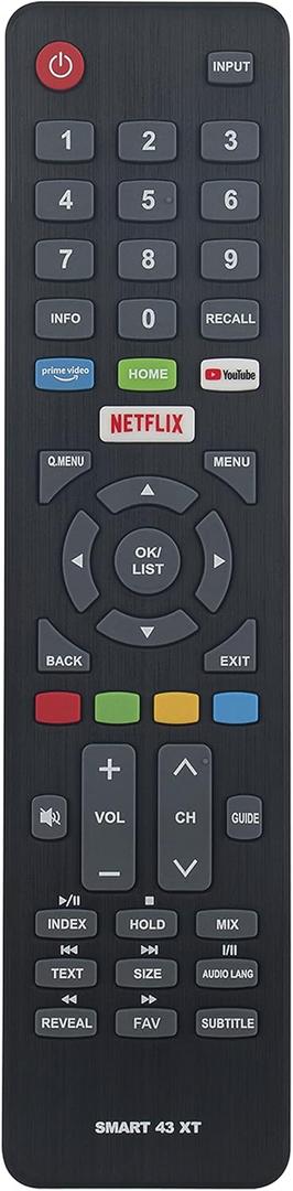 Replaced Remote Control Compatible with Dyon Movie Smart TV 43 XT D800173