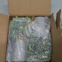 Mkono 2 Packs Small Fake Plants in Farmhouse Galvanized Pots Table Centerpiece Mini Faux Eucalyptus Potted Artificial Plants for Bathroom Shelf Room Rustic Home Decor