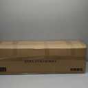 Kadunmina 7ft Artificial Red Christmas Tree Halloween Tree Premium Hinged Spruce Full Real Red Xmas Tree with 1066 Branch Tips Easy to Assemble Includes Metal Foldable Stand