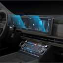 CDEFG For 2024 2025 2026 Hyundai Santa Fe Screen Protector - 12.3 Inch All-in-One 9H HD Tempered Glass & AC - Santa Fe (SE, SEL, XRT, Limited, Calligraphy) Touchscreen Accessories