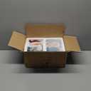 LOVECASA Multi-Color 12 OZ Soup Bowls with Handles, Ceramic Small French Onion Soup Bowls, Mini Soup Mugs Serving Bowls for Kitchen, Microwave & Dishwasher Safe,Set of 6