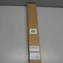 LazBlinds No Drill Zebra Blinds for Windows 21.5" W x 64" H, White