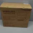 Record Player with Speakers Vintage Belt-Driven Turntable Bluetooth 3 Speed 3 Size Wireless Playback AUX-in RCA Out Headphone LP Vinyl Players Auto Stop Fashion White