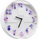 Girls DIY STEM Block Wall Clock Craft Kit Ages 6-12 Educational Toy Gift | Creative Educational DIY Arts Handmade Assembly Building Sets, Birthday & Holiday Gifts for Tween Girls Ages 6 7 8 9 10 11 12, 10 Inches Diameter