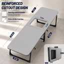 Foldable BBL Bed with Hole for Butt, BBL Recovery Bed After Surgery, One Size