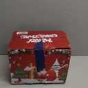 8 FT Tall Christmas Inflatables Outdoor Decorations Blow Up Snowman Inflatable Candy Cane, Build-in Rotating Colorful LEDs Xmas Snow Man Blowups Yard Decoration for Party Holiday Indoor Lawn Garden