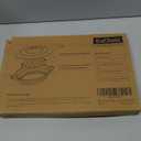 Microwave Steamer Cooker Collapsible Bowl-Silicone Steamer Cookware with Handle Lid for Vegetables Fish Prep Meal Food with Removable Rack BPA Free, Easy to Store, Freezer & Dishwasher Safe, Large (White)