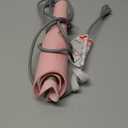 TYMO Automatic Rotating Curling Iron - TYMO CURLPRO Beach Waves Curling Wand, Portable Hair Curler, 500 Million Ionic, Dual Voltage & Lightweight for Travel, Ceramic Coating, 1 Inch, Pink